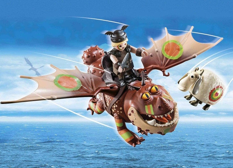 Playmobil Dragons Racing: Fishlegs and Meatlug