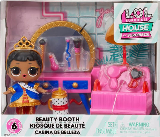 L.O.L. Surprise! O.M.G. House of Surprises Beauty Booth Playset