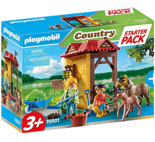 Playset Playmobil 71354 Caballos de cascada 86 piezas –