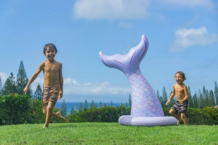 Pool Candy Mermaid Inflatable Sprinkler - El Mercado de Juguetes