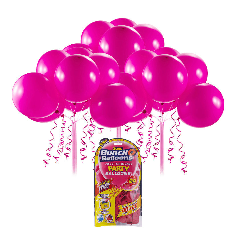 Bunch O Balloons Self-Sealing Latex Party Balloons - Pink - El Mercado de Juguetes