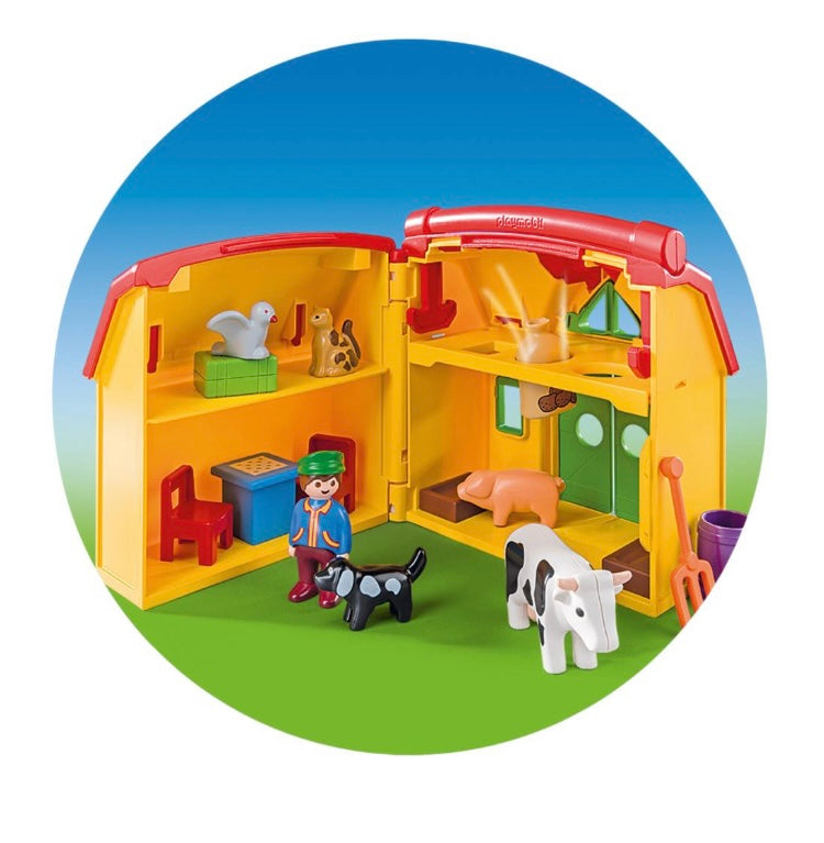 Playmobil 123 My Take Along Farm