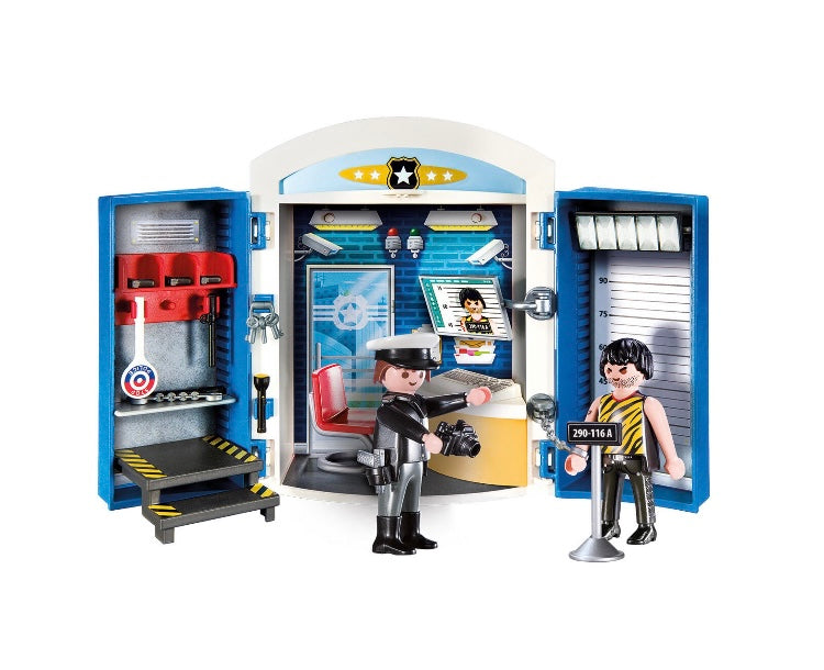 Playmobil City Action Police Station Play Box