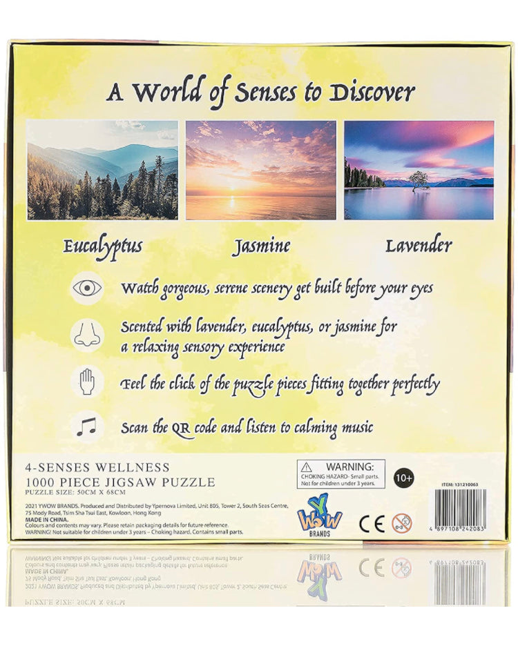 YWOW Scented Mindfulness - 1000 Piece Puzzle - Jasmine