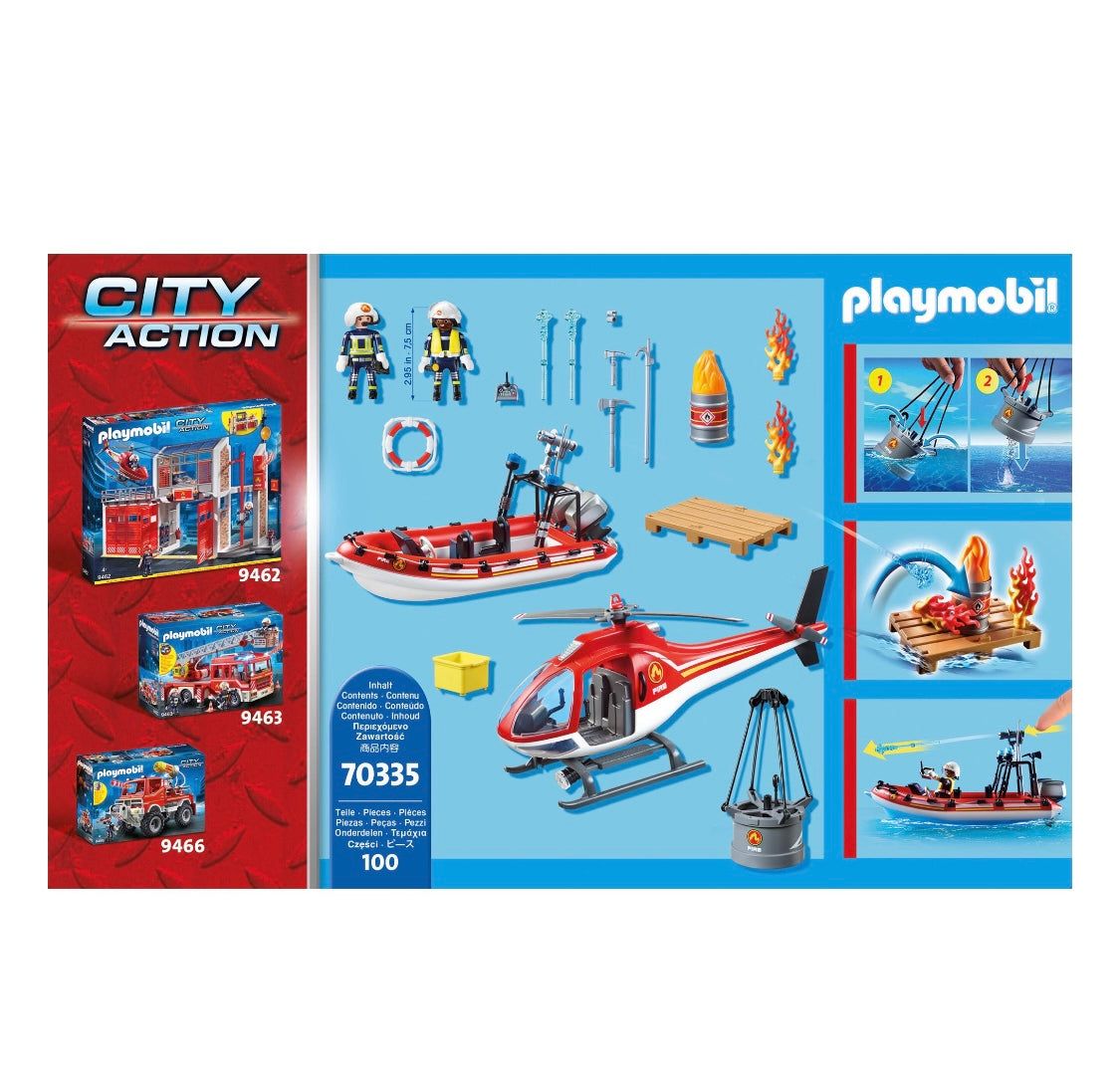 Playmobil City Action Fire Rescue Mission