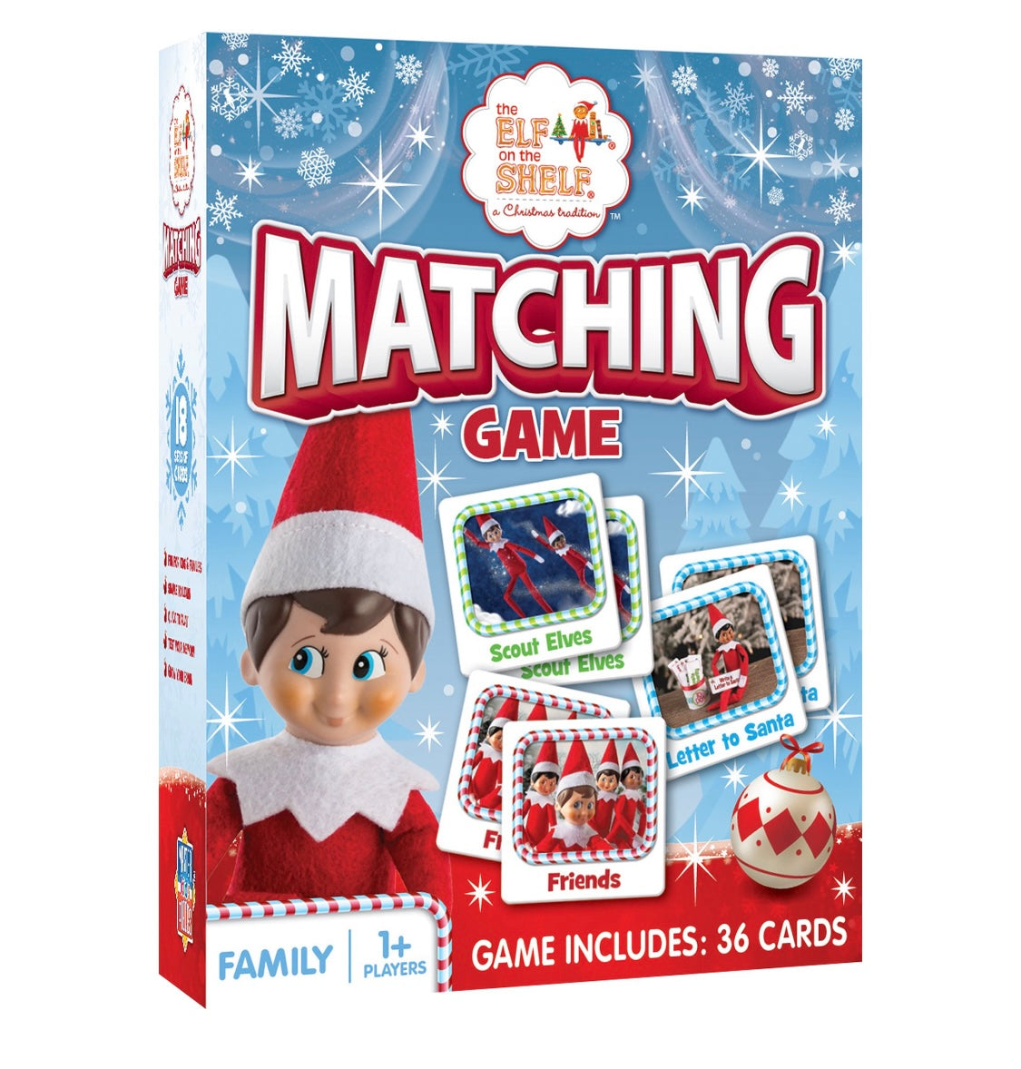 The Elf on the Shelf Matching Game