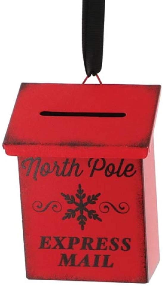 North Pole Express Mail Ornament - El Mercado de Juguetes