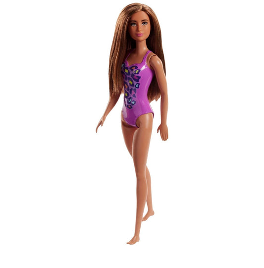 Barbie Doll Beach with purple Patterned