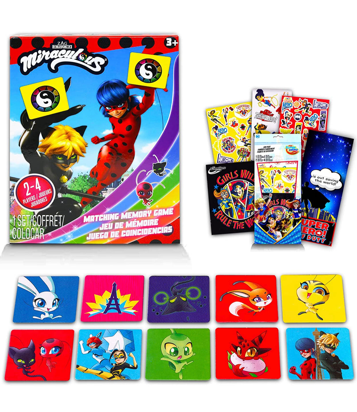 Miraculous Ladybug Matching Memory Game