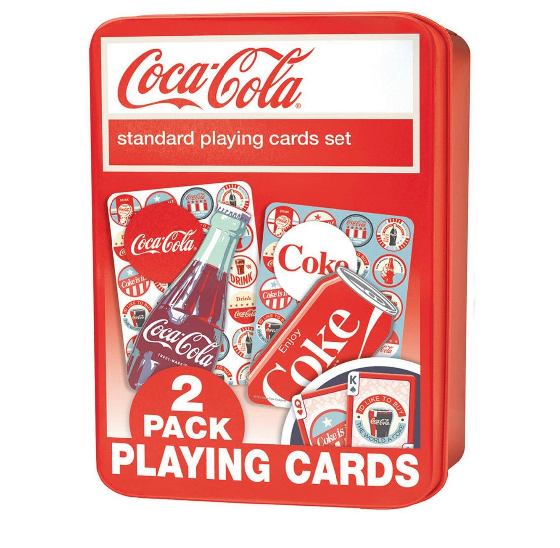 Coca-Cola 2 Pack Playing Cards