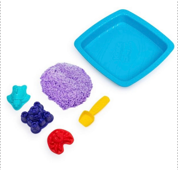 Kinetic Sand Sandbox Set - Purple