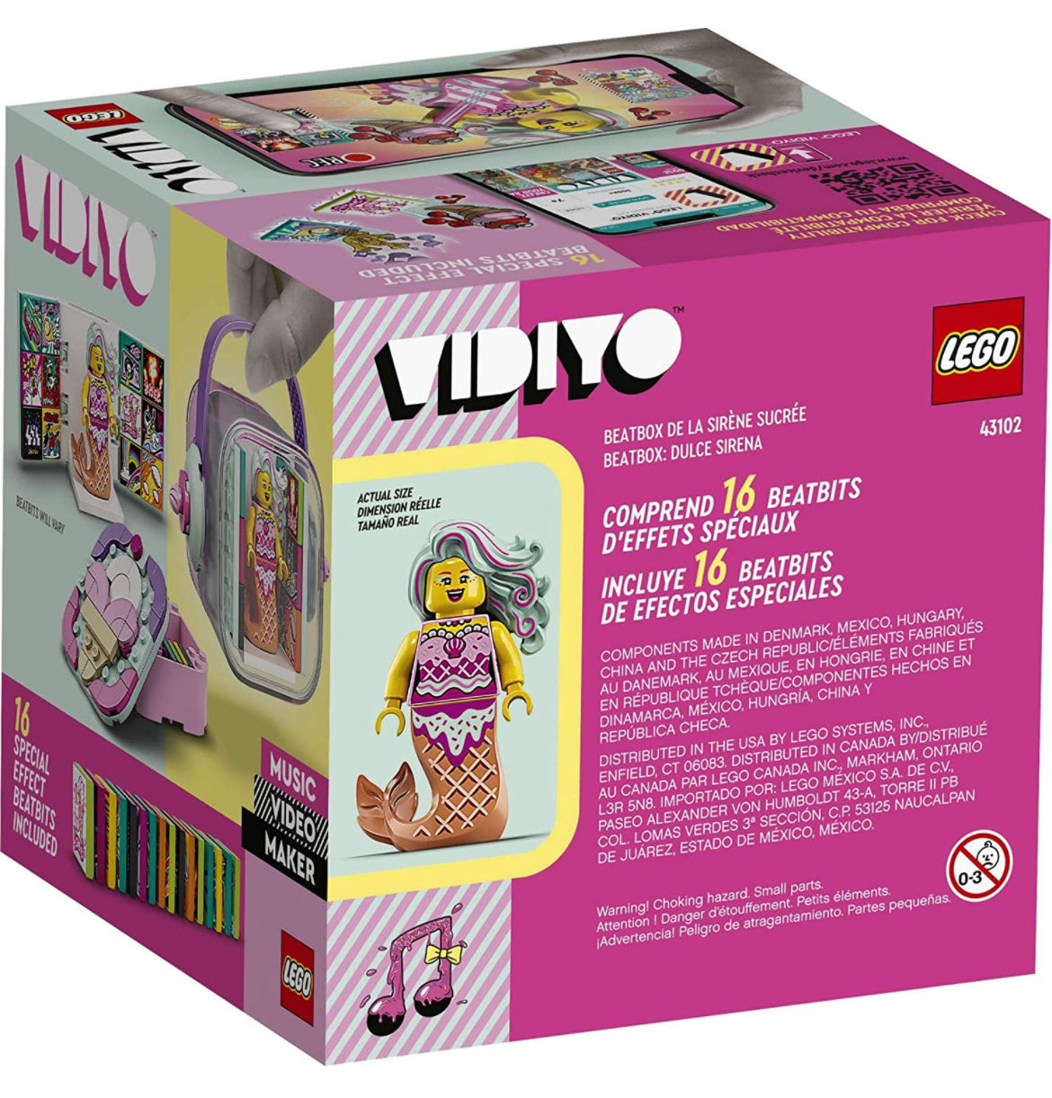 LEGO VIDIYO Candy Mermaid Beatbox (71 Pieces)