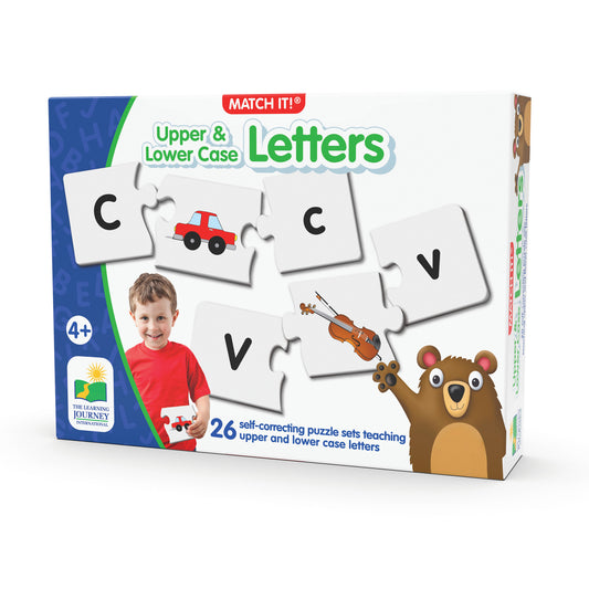 The Learning Journey Match It! Upper and Lower Case Letters