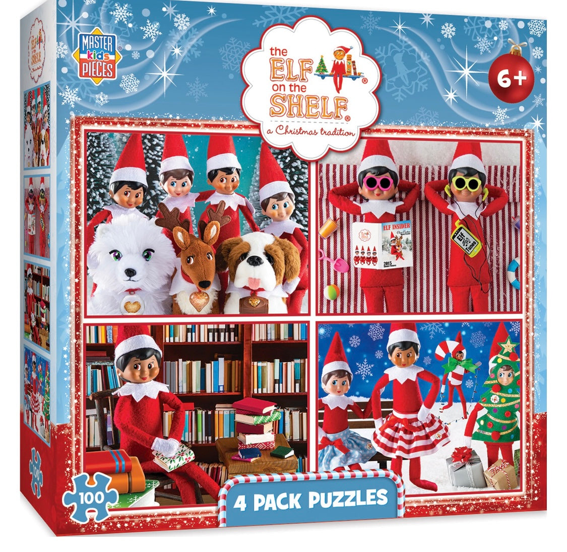 The Elf on the Shelf 4 Pack Puzzle