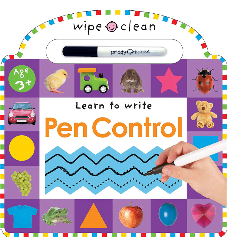 Wipe Clean: Pen Control (Wipe Clean Learning Books)