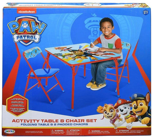 Paw Patrol Activity Table & Chair Set