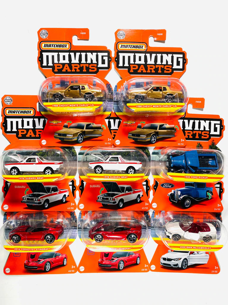 Matchbox Moving Parts - Assorted