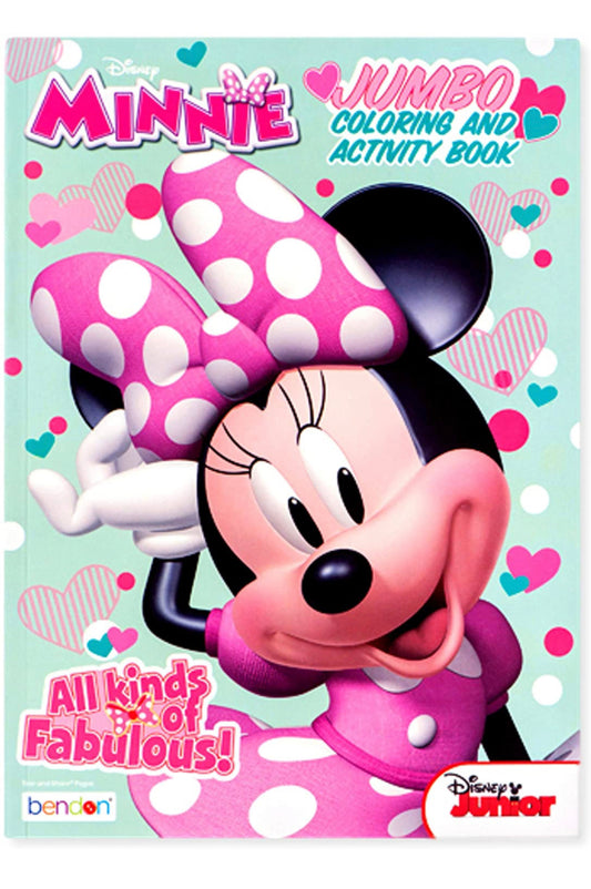 Minnie Mouse Book to Color