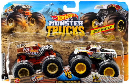 Hot Wheels Monster Trucks  Safari vs. Wild Streak