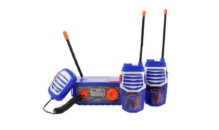 NERF 3-Way Walkie Talkie Base Station