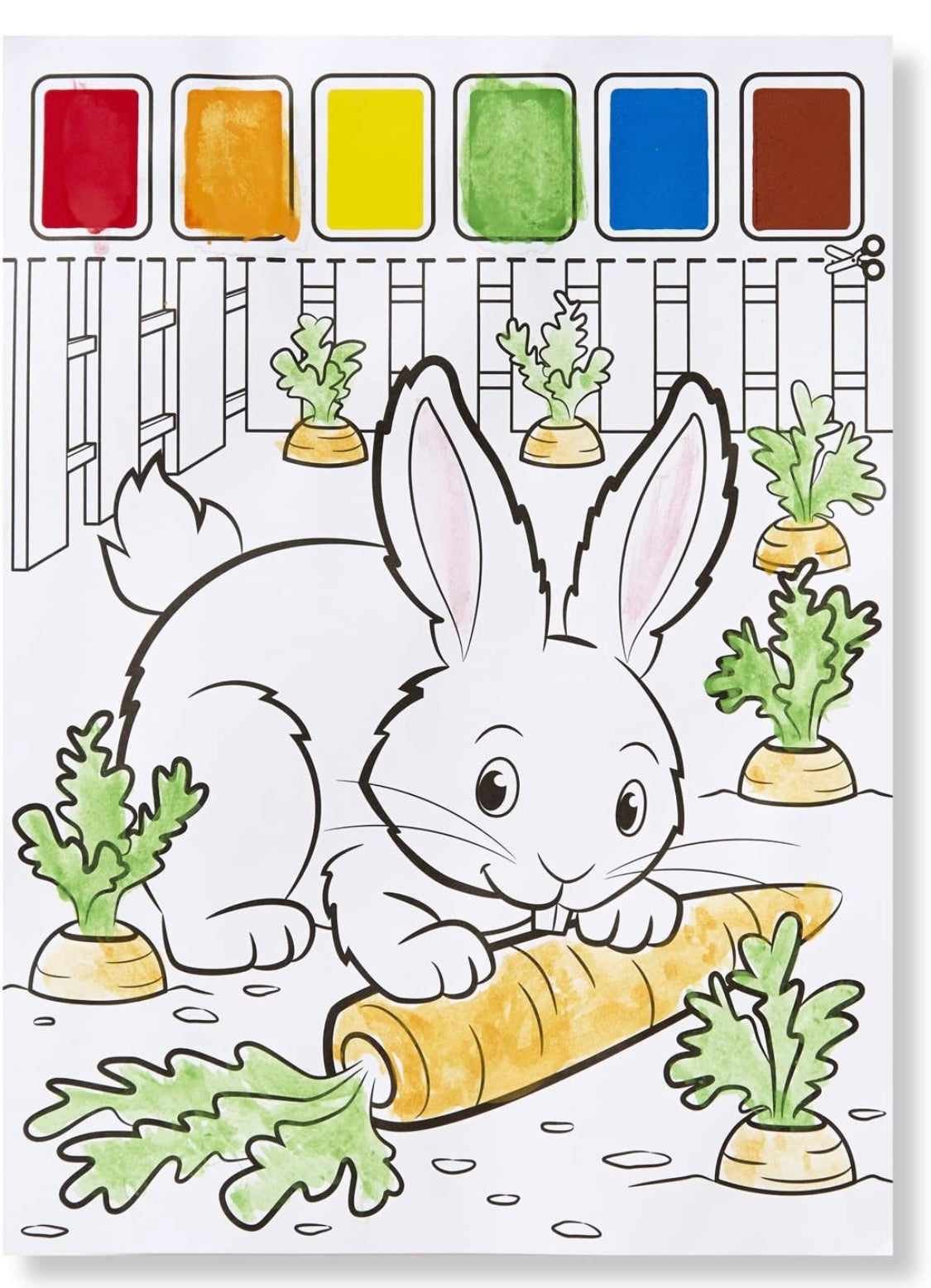 Melissa & Doug Paint with water Farm Animals