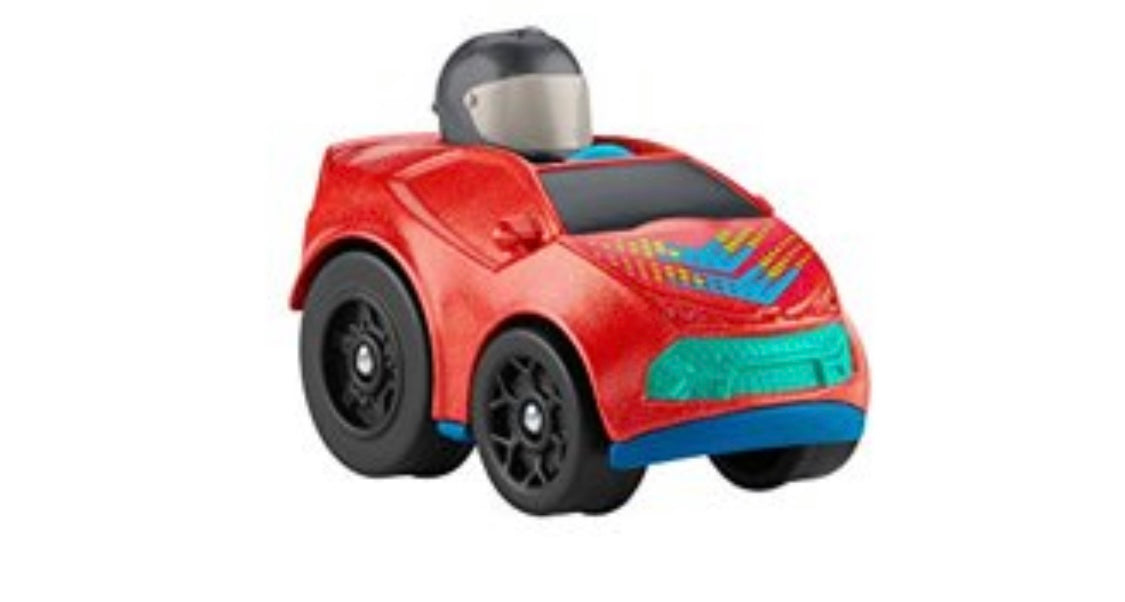 Fisher Prices New Wheelies Little People Red Car