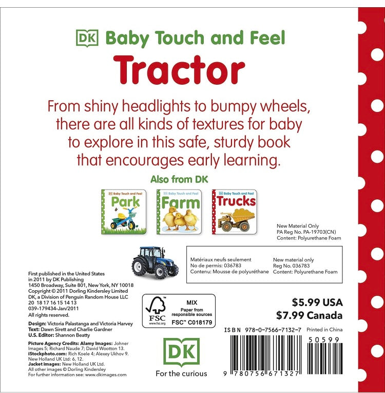 Baby Touch And Feel - Tractor - El Mercado de Juguetes