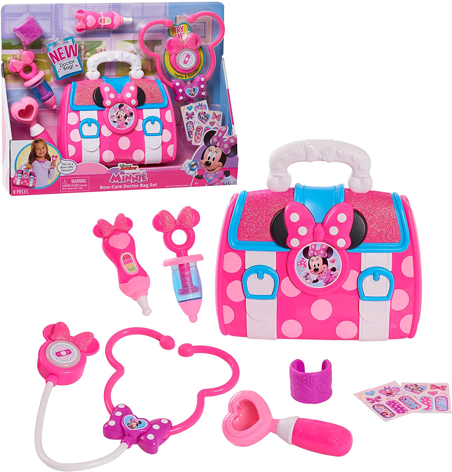 Minnie Bow-Care Doctor Bag Set