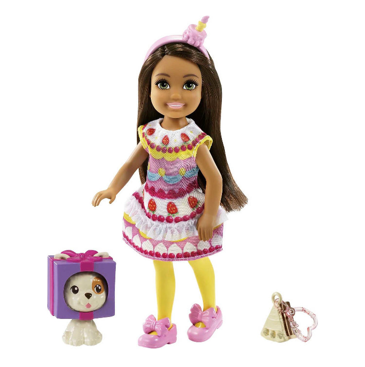 Barbie Club Chelsea Dress-Up Doll (6-inch) in Cake Costume