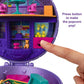Polly Pocket Double Play Skating Compact, Disco Theme