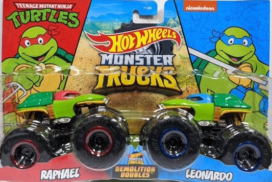Hot Wheels Monster Trucks Raphael Vs Leonardo