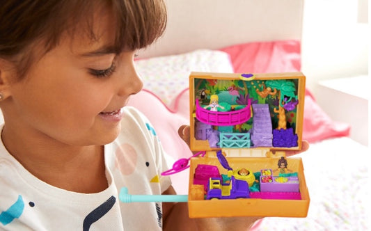 Polly Pocket Jungle Safari Compact