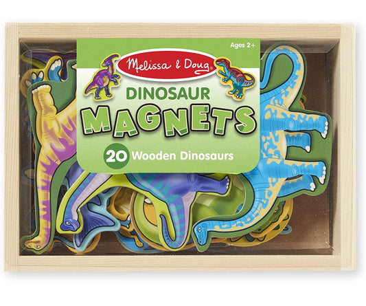 Melissa & Doug Magnetic Wooden Dinosaurs