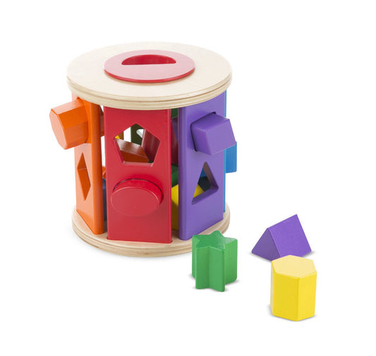Melissa & Doug: Match & Roll Shape Sorter