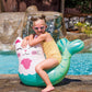 Toysmith Bobbin Buddies Inflatable Floatie - Mer Kitty