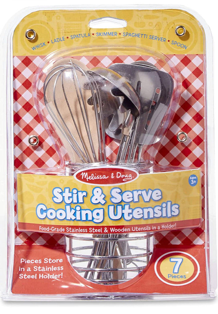 Melissa & Doug Cooking Utensil Set