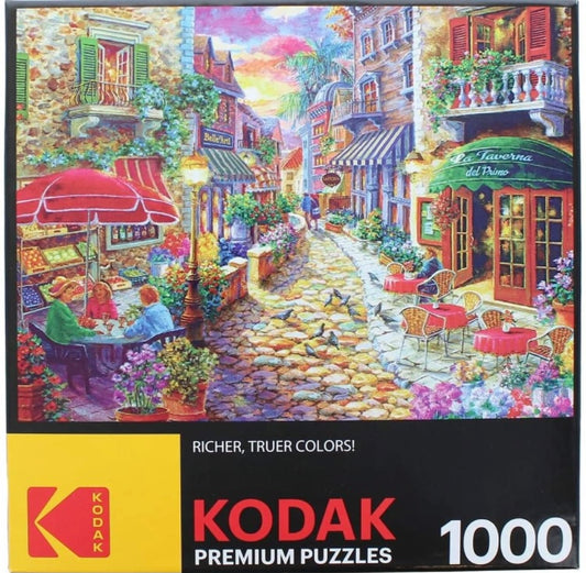 Kodak Puzzle (1000) Late Afternoon In Italy By Nicky Boehme - El Mercado de Juguetes