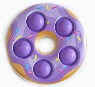 TOP TRENZ Poppies Mega Pop Mini OMG Pop Fidgety - Doughnut