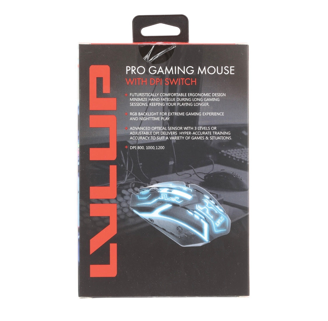 Pro Gaming Mouse With DPI Switch