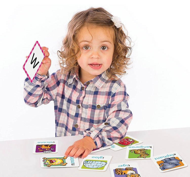 Toys Alphabet Flashcards Board Games, Multicolour