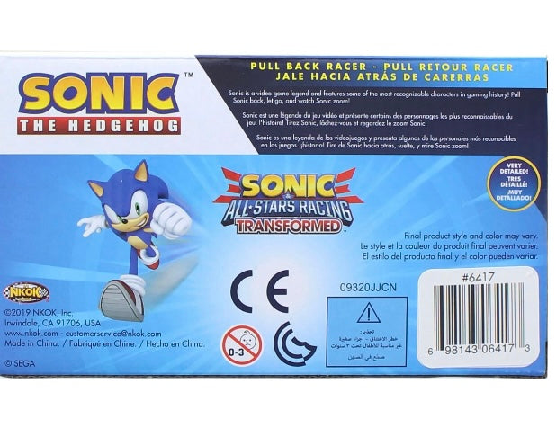 Sonic The Hedgehog Sonic All-Stars  Racing Transformed Shadow