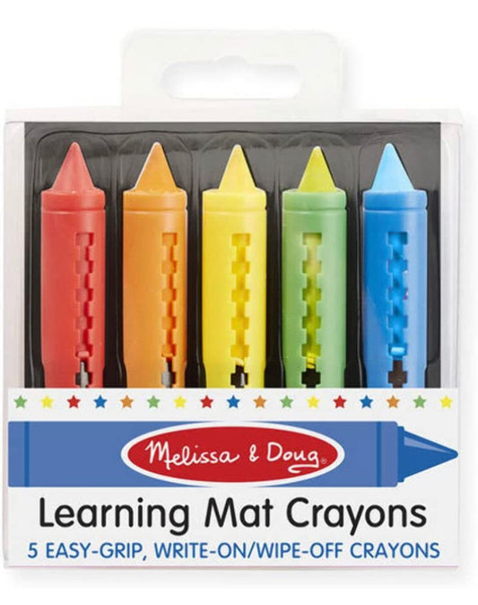 Melissa & Doug Learning Mat Crayons Case