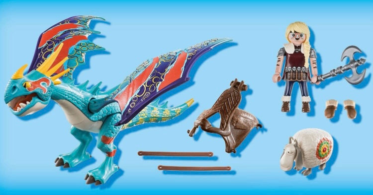 Playmobil Dragons Racing: Astrid y Stormfly