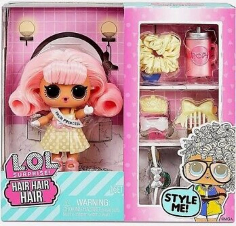 LOL Surprise Hair Hair Hair Prom Princess Fashion Doll