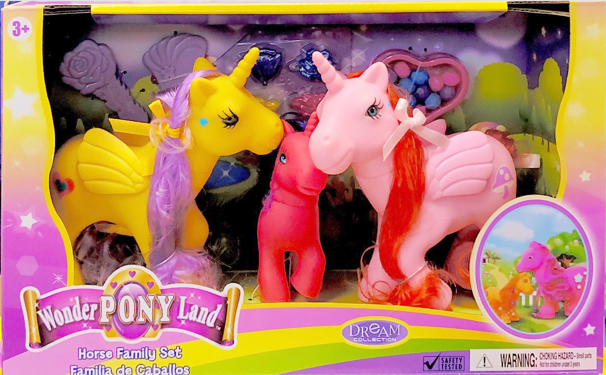 Wonder Pony Land -Little Pony Family - El Mercado de Juguetes