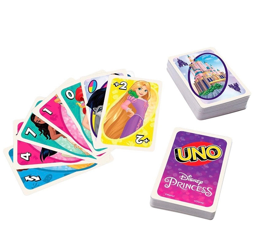 UNO Disney Princesses Matching Card Game - El Mercado de Juguetes
