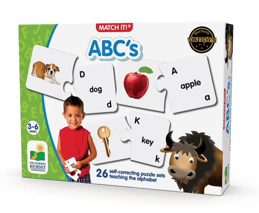 The Learning Journey Match It ABC