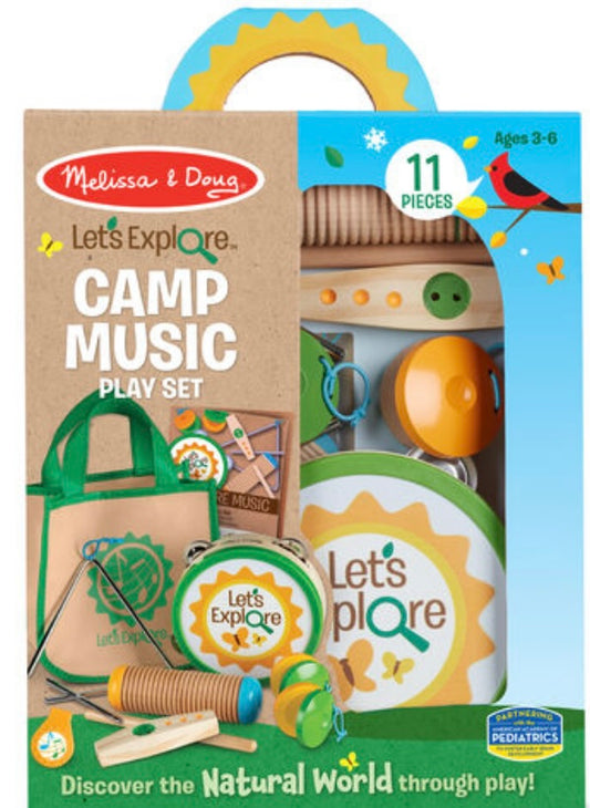 Melissa & Doug Camp Music Play Set