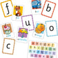 Toys Alphabet Flashcards Board Games, Multicolour