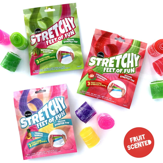 Stretchy Feet of Fun - SCENTED Silicone Stretch Toy